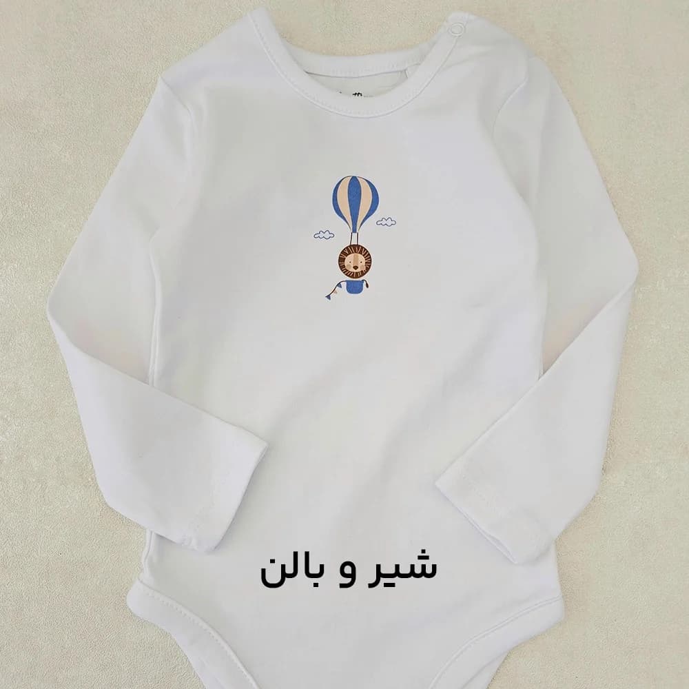 بادی آستین بلند ارگانیک-LK1719 — تصویر ۶