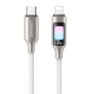 کابل آیفونی Type-C به Lightning یوسامز مدل SJ749 — تصویر ۳