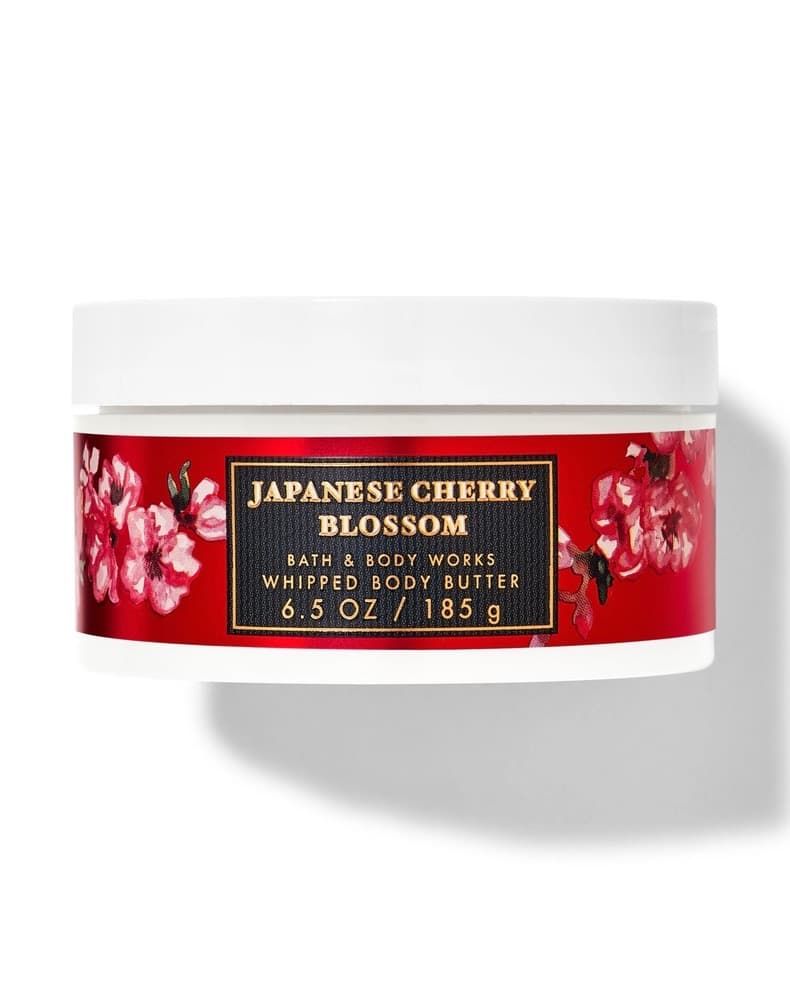 کره بدن جاپنیز چری بلوسوم بث اند بادی ورکز | Japanese Cherry Blossom BBW Body Butter — تصویر ۳