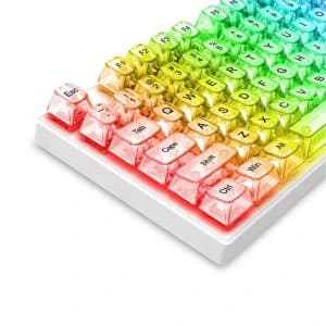 کلید کیبورد مکانیکال ردراگون مدل A137 Transparent — تصویر ۵