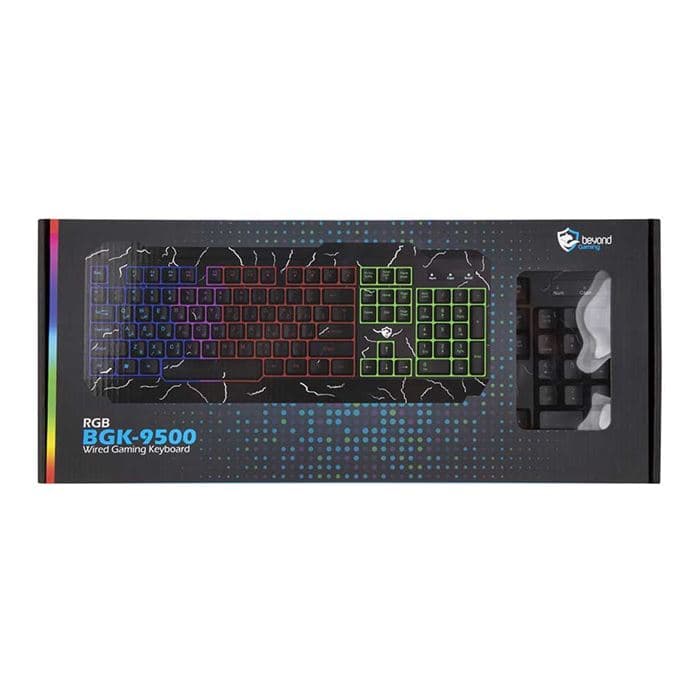 کیبورد باسیم گیمینگ بیاند مدل BGK 9500 — تصویر ۱۲