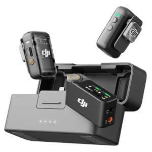 میکروفون یقه ای بی سیم دی جی آی مدل DJI DUAL MIC 2 — تصویر ۲