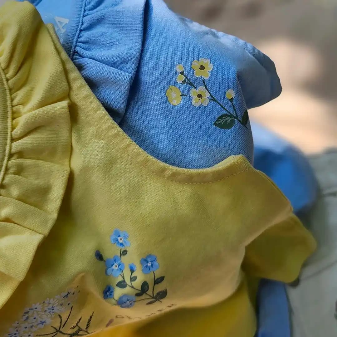 تیشرت و شلوارک جین وارداتی-LK1559 — تصویر ۸