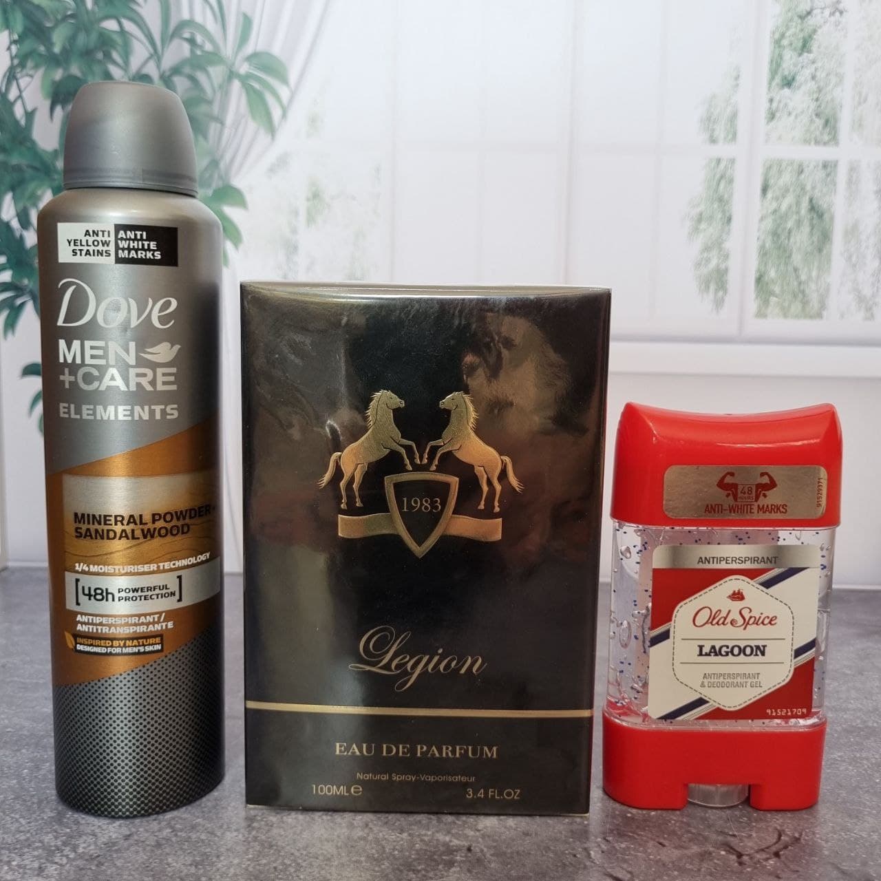پک هدیه مردانه کد20 | عطر مارلی اوجان فرگرانس + اسپری داو + مام اولد اسپایس — تصویر ۴