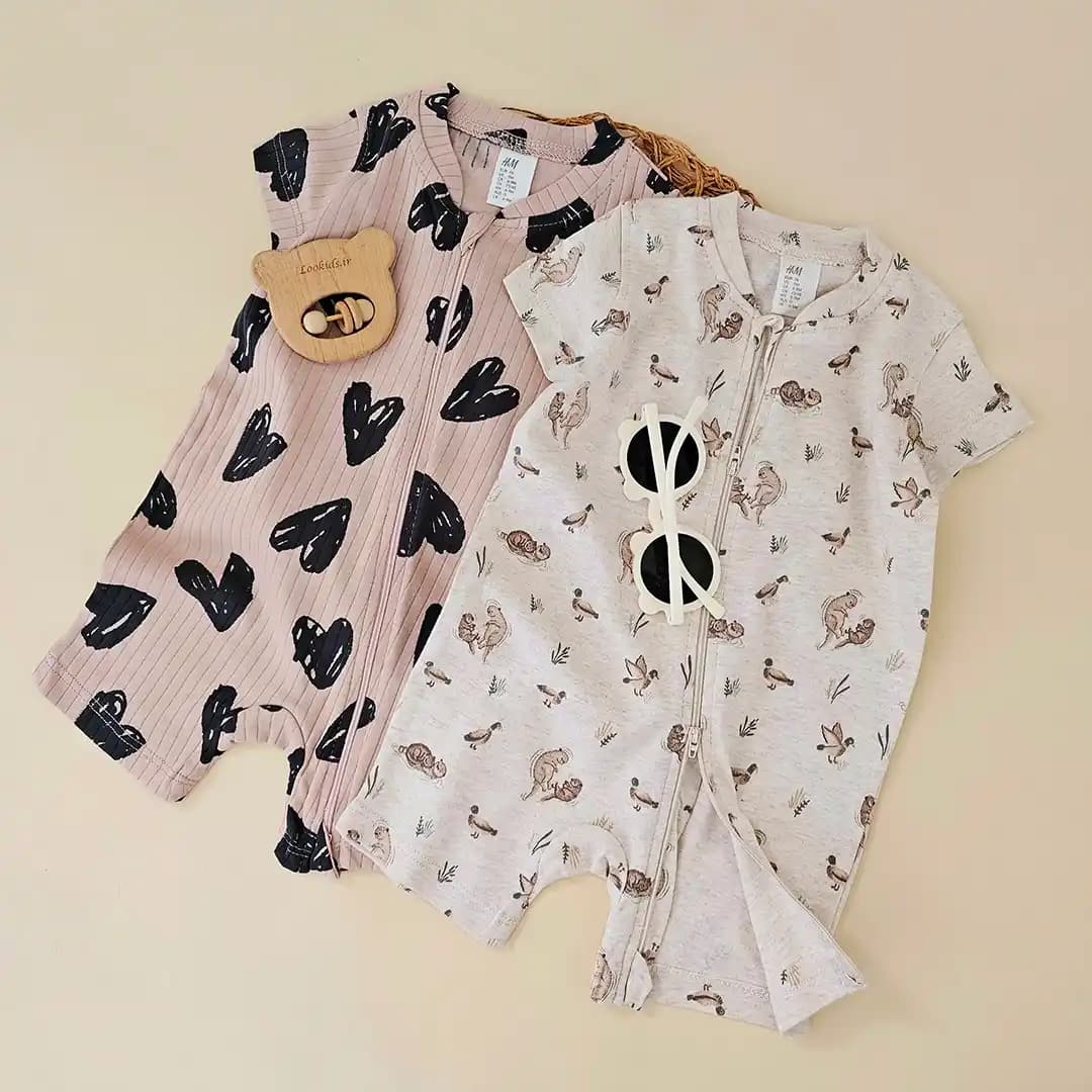 رامپر دو زیپه H&M-کدLK1536