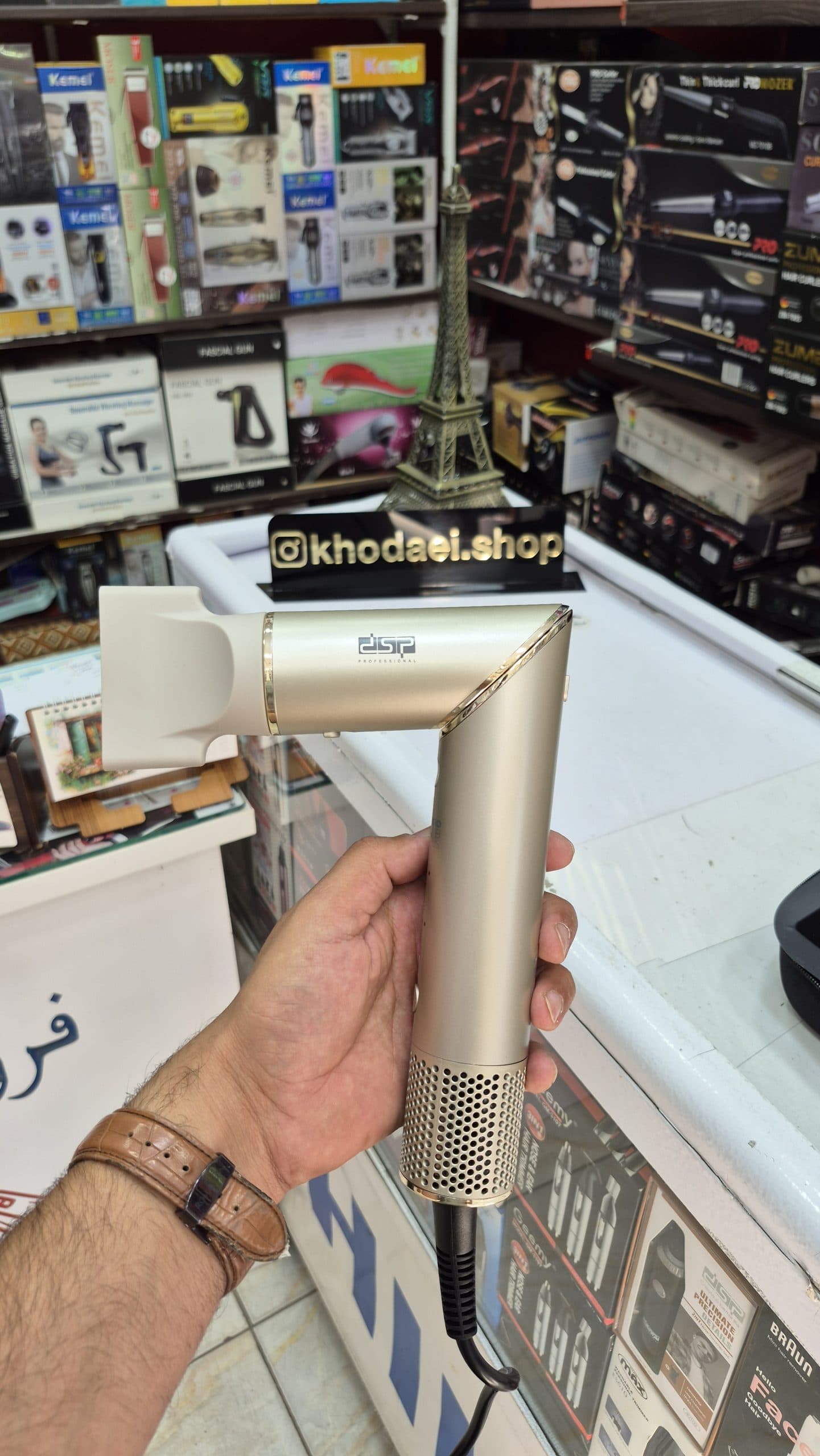 سشوار و حالت‌دهنده چند کاره DSP دایسون مدل 50328 — تصویر ۶