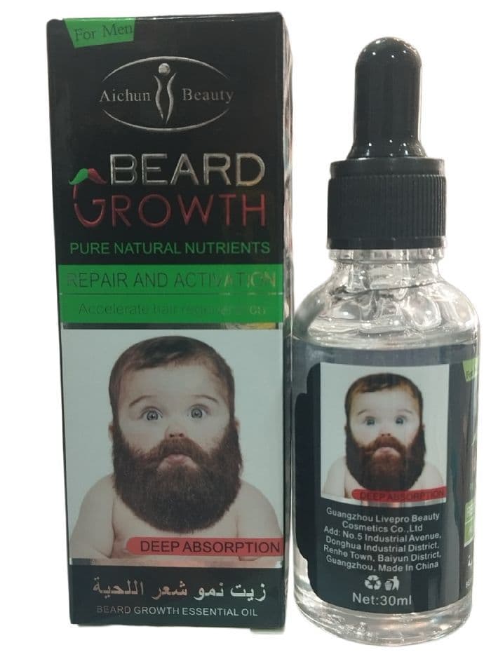 روغن ریش سیبیل بیرد اورجینال پرکننده ریش ترمیم کچلی موی صورت حجم 30 میل