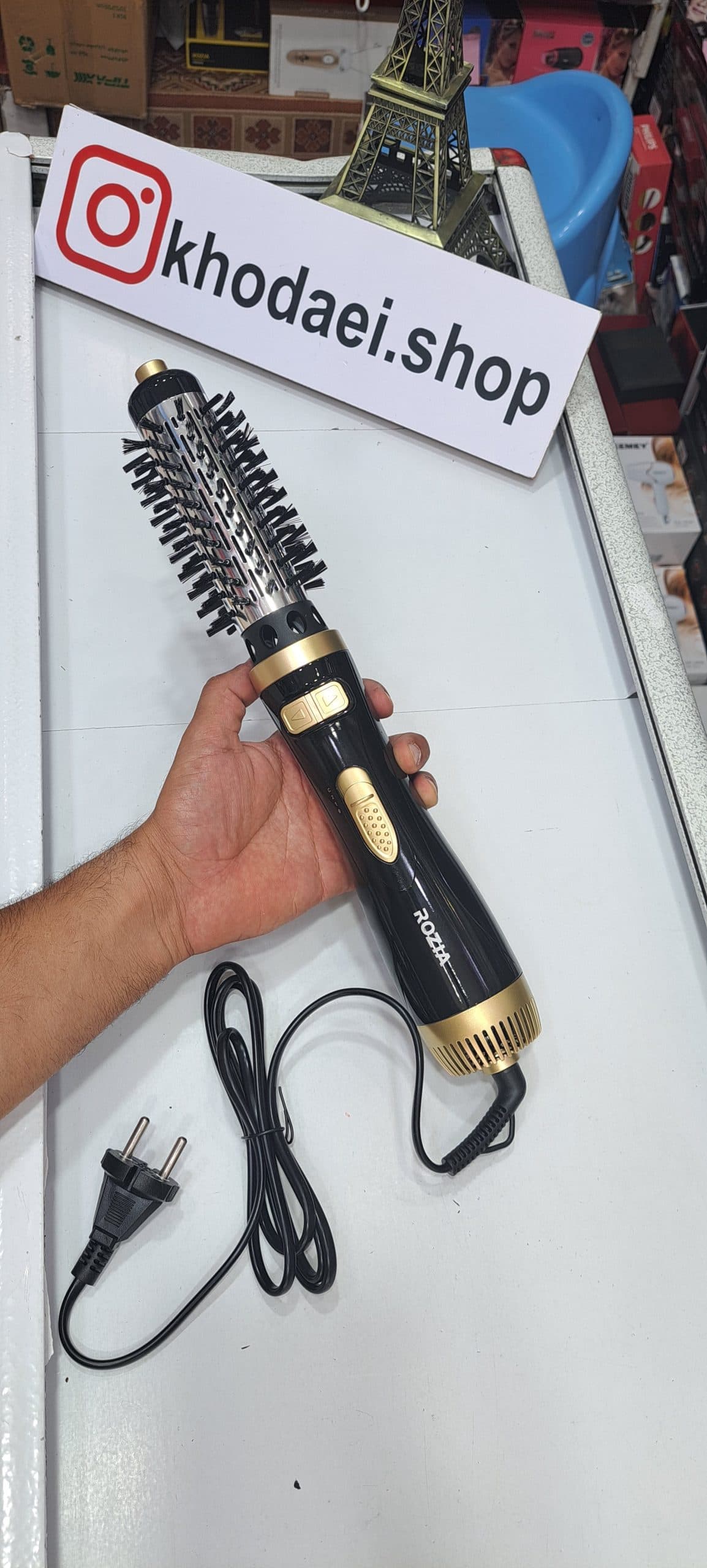 سشوار چرخشی روزیا مدل HC8112 — تصویر ۴