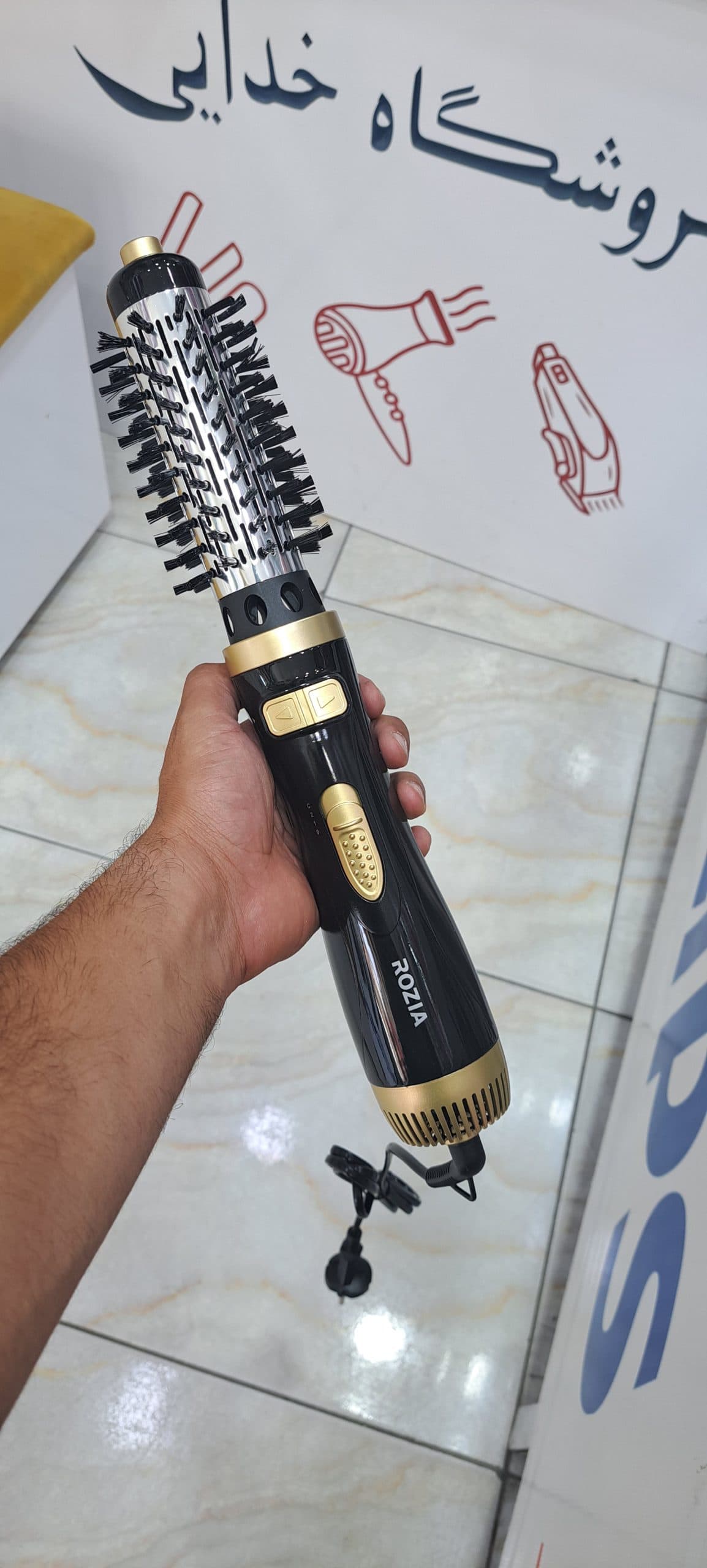 سشوار چرخشی روزیا مدل HC8112 — تصویر ۵