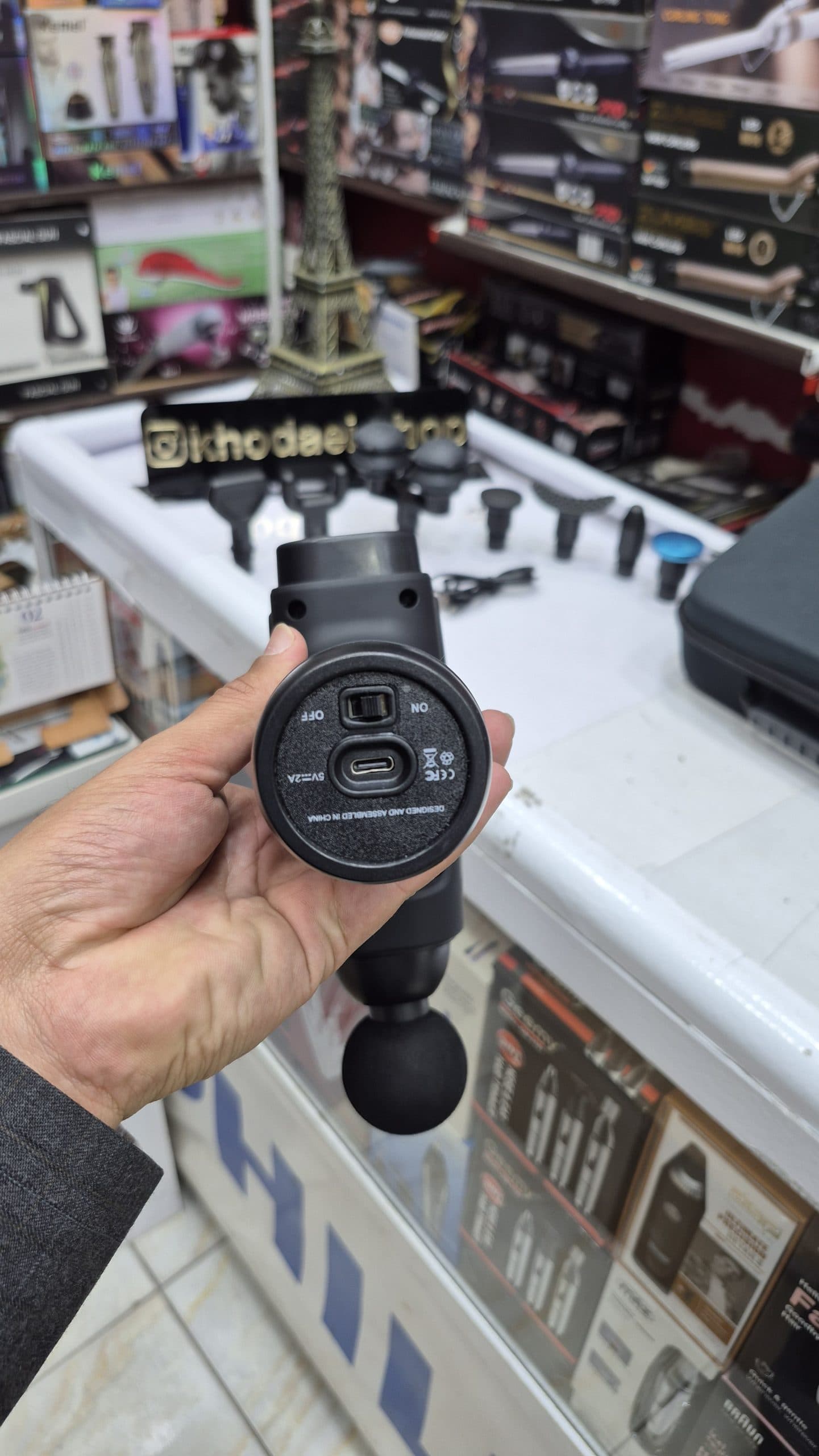 ماساژور تفنگی هوشمند آلفا مدل ALFA AL-065 — تصویر ۴