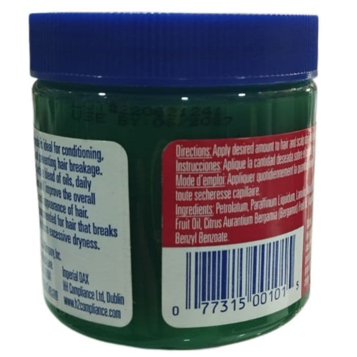 حالت دهنده موی پماد برگاموت برند داکس POMADE DAX حجم 100 گرم — تصویر ۳
