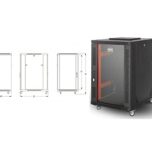 رک 22 یونیت عمق 100 اچ پی آسیا - Rack 22 Unit *100 HPA — تصویر ۵