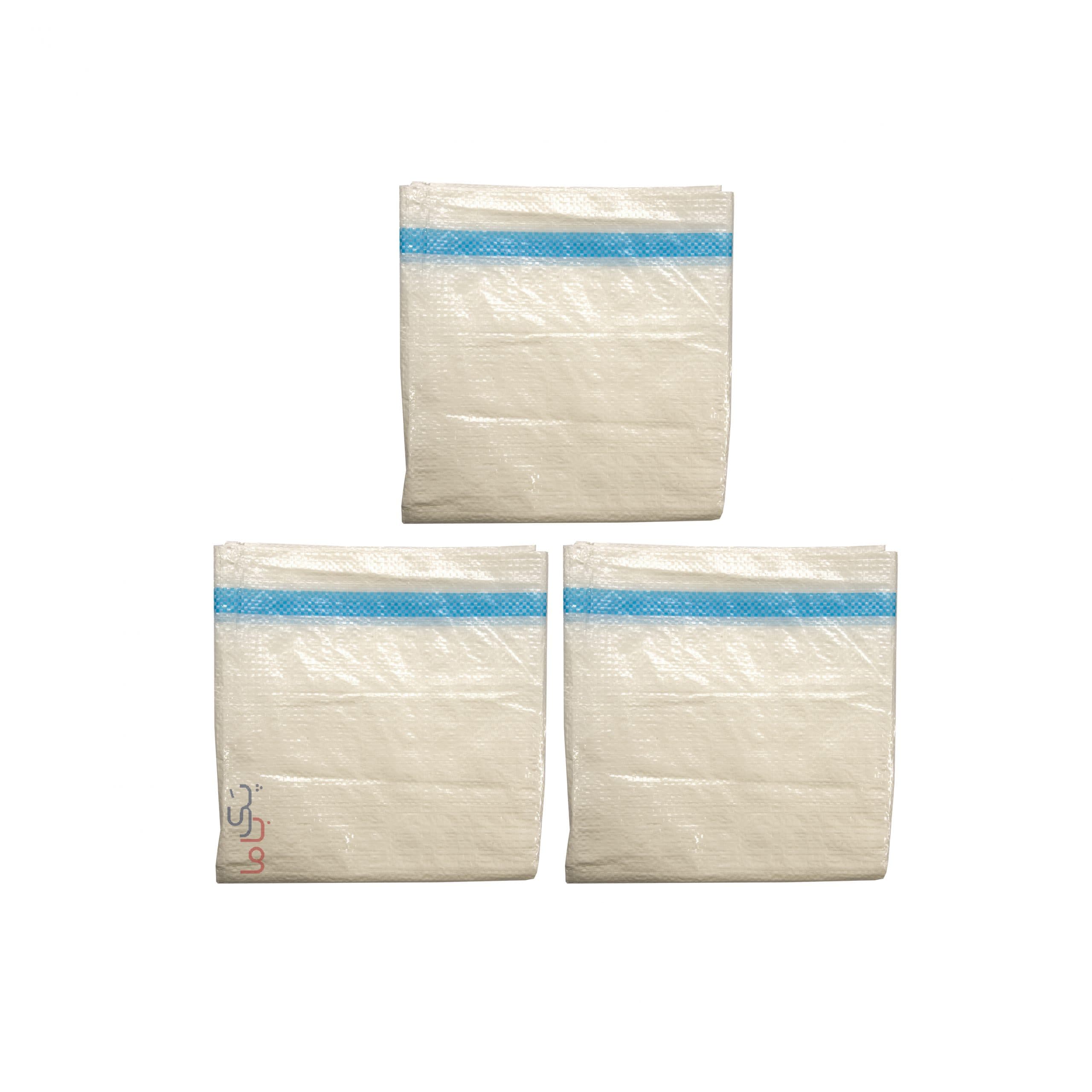 گونی پلاستیکی سایز 120*80 (بسته 3 عددی)
