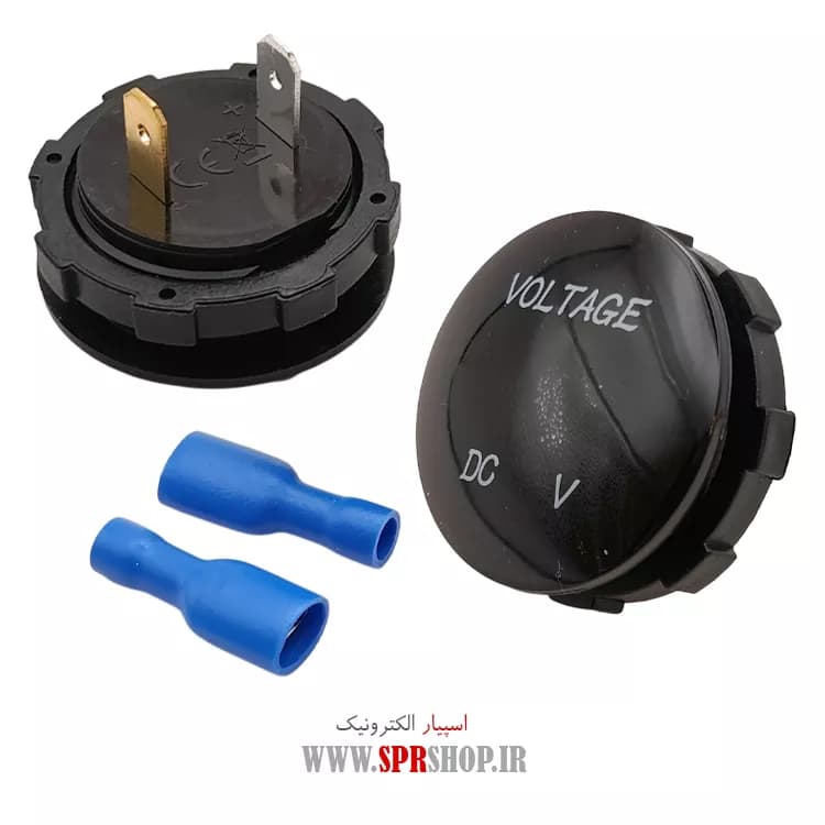 VOLTMETER DC GERD 12V-24V KHODROI
