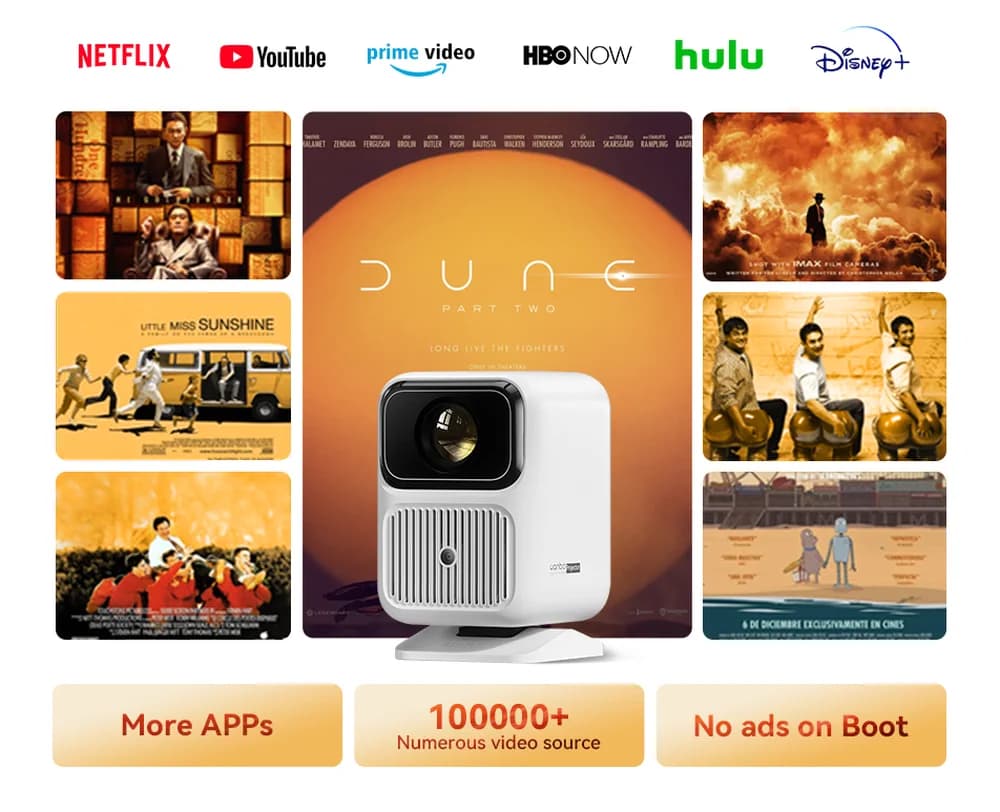 XIAOMI WANBO Dali1 Projector — تصویر ۷