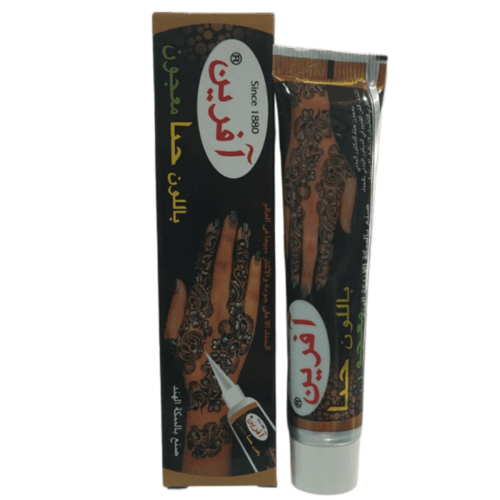 حنا طراحی آفرین رنگ مشکی حجم 3