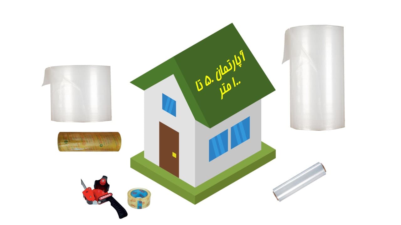 پک بسته بندی E (آپارتمان 50 تا 100 متر) — تصویر ۵