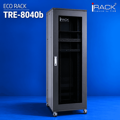 رک ایستاده تیام شبکه 40 یونیت عمق 80 (باندل) مدل TRE-8040b — تصویر ۳
