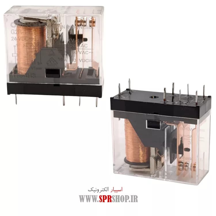 RELLAY OMRON G2RL-1-E 24V 16A 8PIN — تصویر ۲