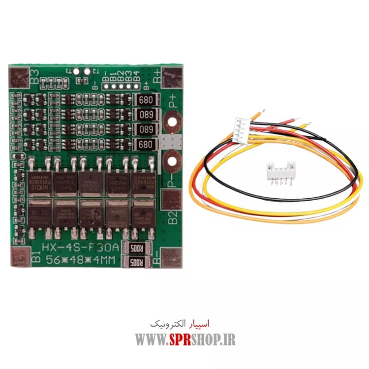 BOARD MODULE BATTERY 4CELL 30A GREEN — تصویر ۳