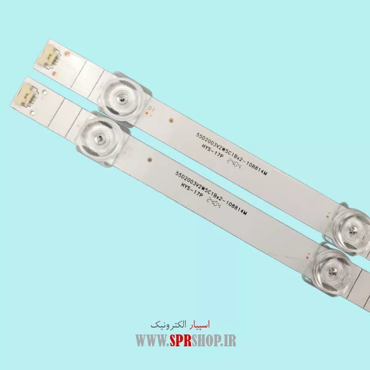 LED BAR XVISION 55″ XYU715-XYU725 5*10LED 3V 1090MM — تصویر ۲