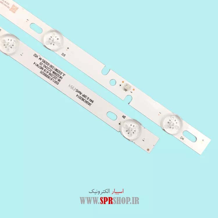 LED BAR SAM 32″ T4000 2*6 LED 3V 620MM — تصویر ۲