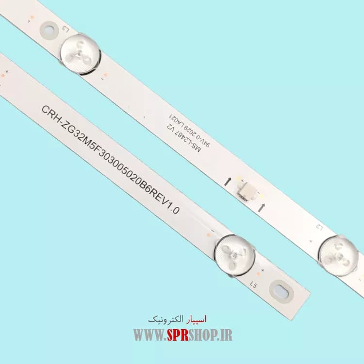 LED BAR GPLUS 32″ 32JD512-JD412N 2*5LED 3V 600MM — تصویر ۲