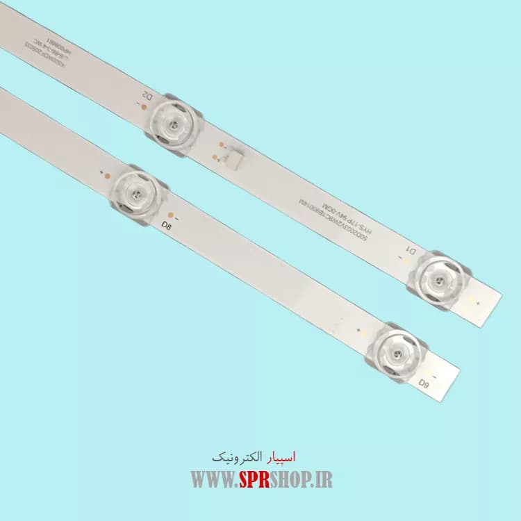 LED BAR DEAWOO 50″ K5400-K4310U-K5310-K5900U 4*9LED 3V 900MM — تصویر ۲