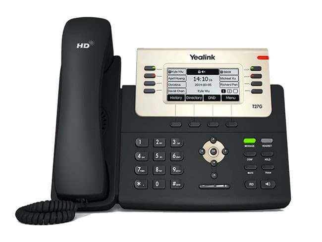 آی پی فون یالینک مدل Yealink SIP-T27G — تصویر ۵