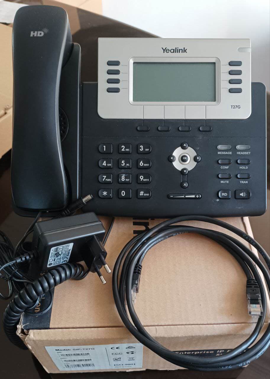 آی پی فون یالینک مدل Yealink SIP-T27G — تصویر ۶