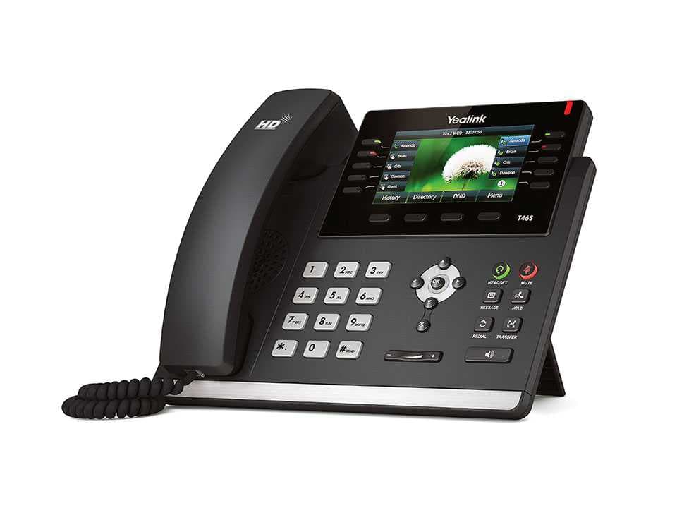 آی پی فون یالینک مدل Yealink SIP-T46S — تصویر ۳