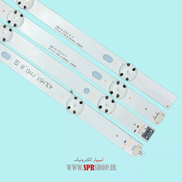 LED BAR LG 43″ LH5100-LH5700 3*7LED (4+3) 3V 860MM — تصویر ۲