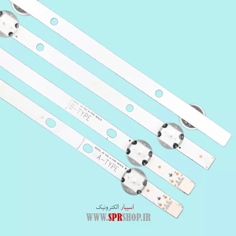 LED BAR XVISION 43″ XL540/545 4*7LED(2*A + 2*B) 3V 820MM — تصویر ۲