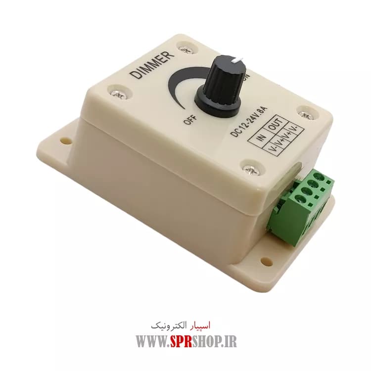 DIMER DC 12V-24V 8A GHABDAR — تصویر ۳