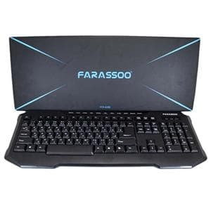 کیبورد فراسو مدل FCR-8280 USB BLACK — تصویر ۱۰