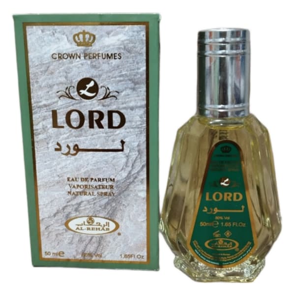 ادکلن لورد (لرد) عربی الرحاب LORD حجم 50 میل — تصویر ۳