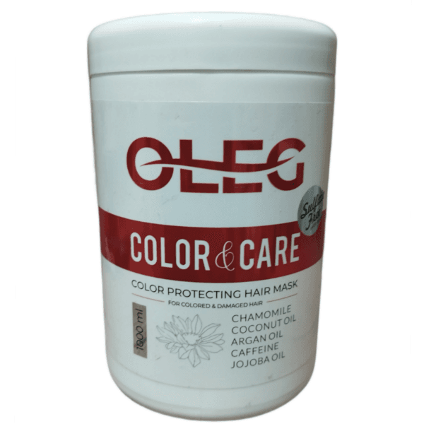 ماسک مو داخل حمام مخصوص موهای رنگ شده اولگ OLEG COLOR CARE حجم 1000 میل