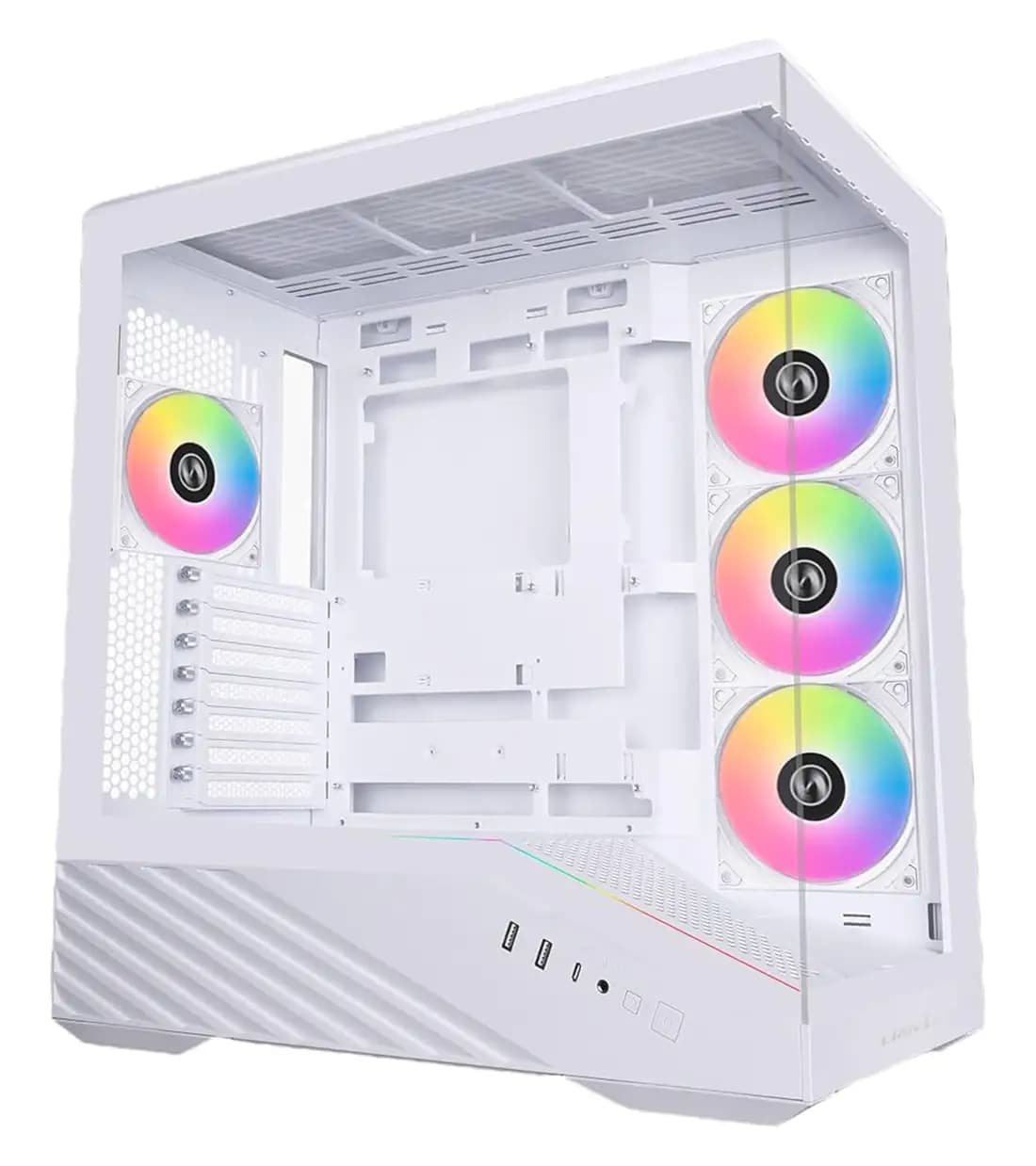 کیس گیمینگ Lian Li Vector V100R White — تصویر ۲