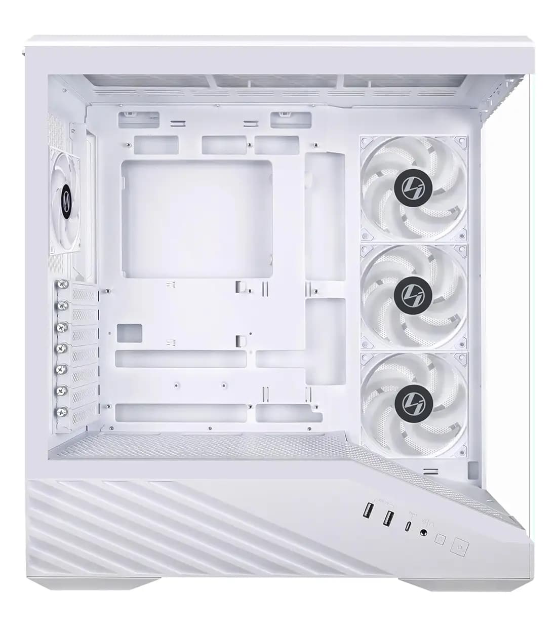 کیس گیمینگ Lian Li Vector V100R White — تصویر ۴