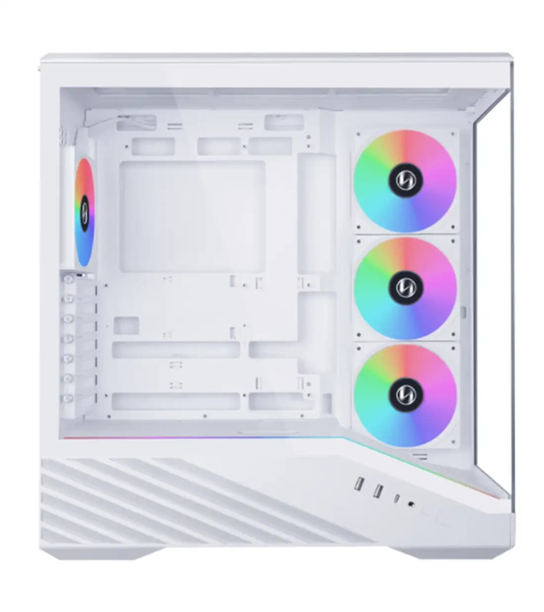 کیس گیمینگ Lian Li Vector V100R White — تصویر ۵