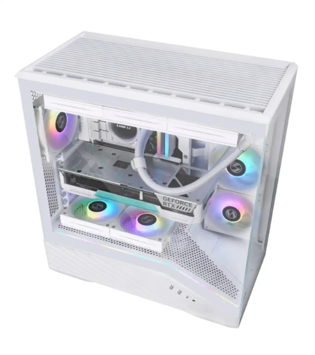 کیس گیمینگ Lian Li Vector V100R White — تصویر ۸