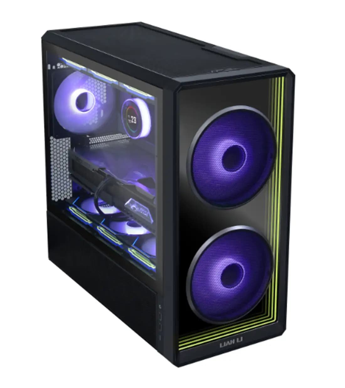 کیس گیمینگ لیان لی LANCOOL 217 INF black — تصویر ۳