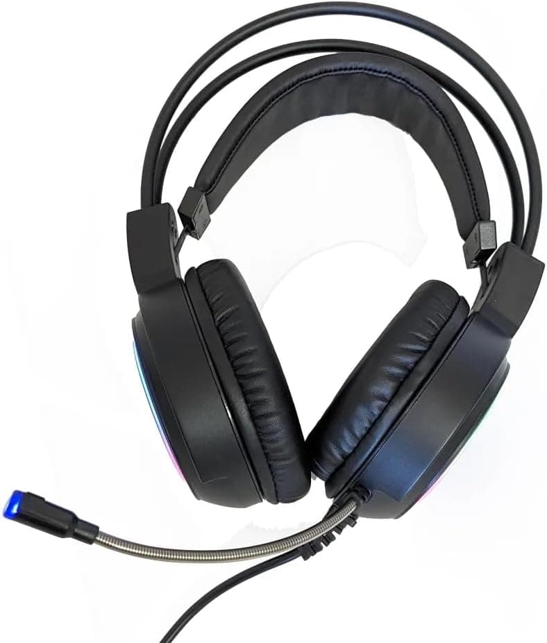 هدست گیمینگ Monster RGB با میکروفون | صدای استریو HD | نورپردازی RGB | مناسب PC، PS5، Xbox — تصویر ۶