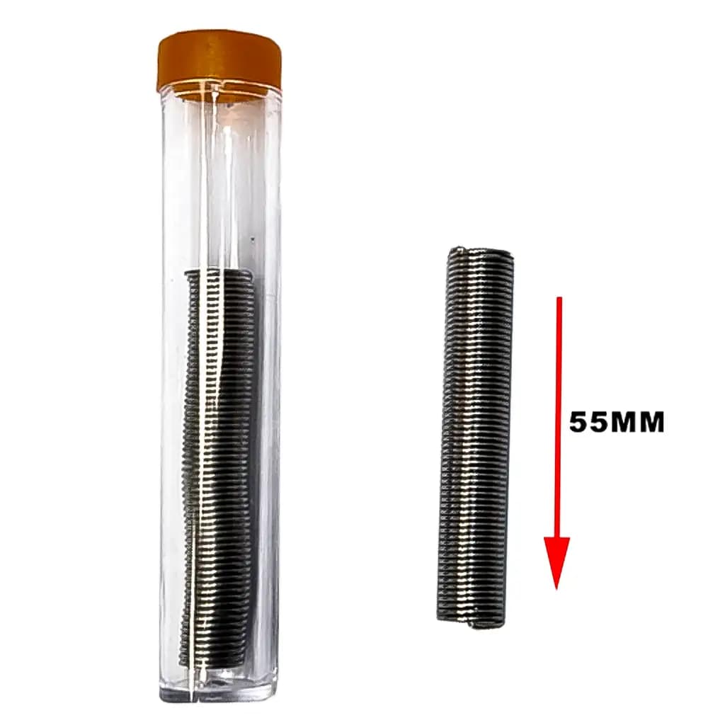 سیم لحیم لوله ای 10 گرمی (10 گرم سیم قلع قطر 1mm) — تصویر ۵
