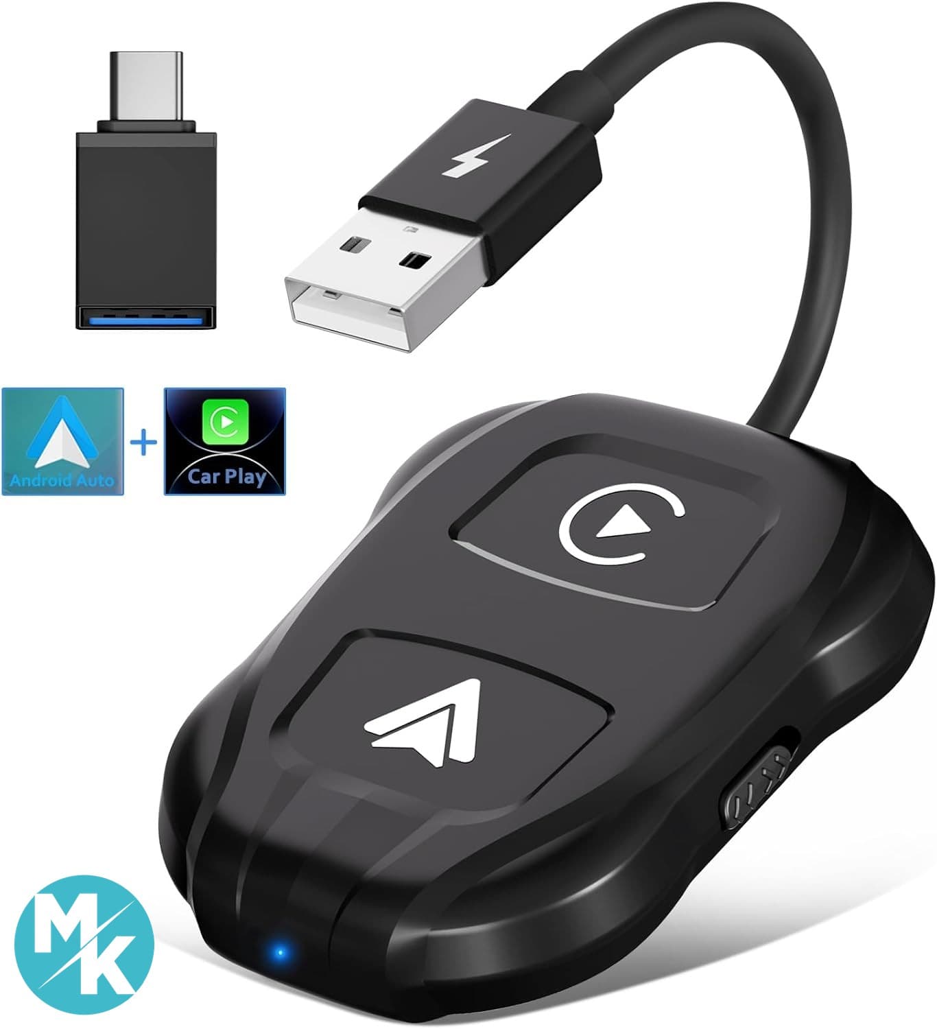 دانگل وایراس کارپلی و اندروید CarPlay و Android Auto AMIHUSEl