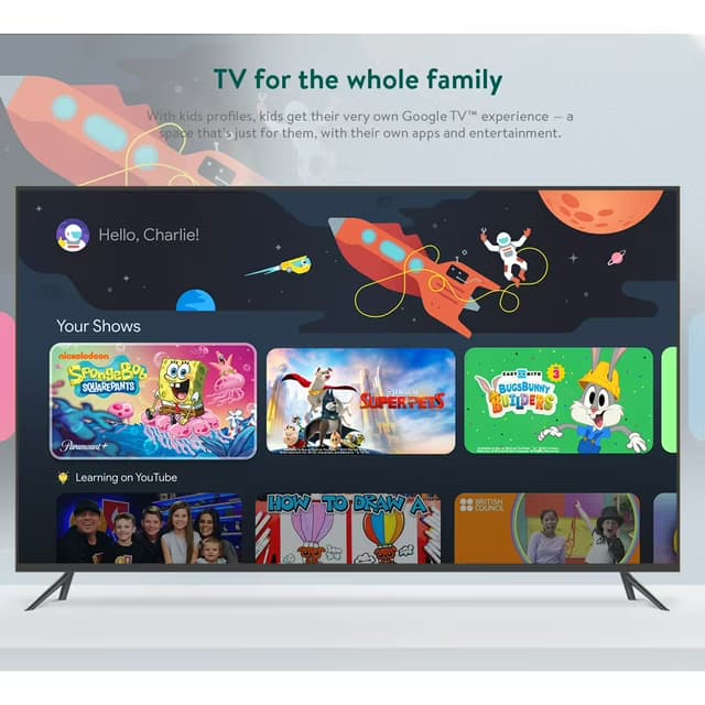 اندروید باکس Onn 4K Streaming Box با Google TV و ریموت صوتی Google Assistant — تصویر ۴