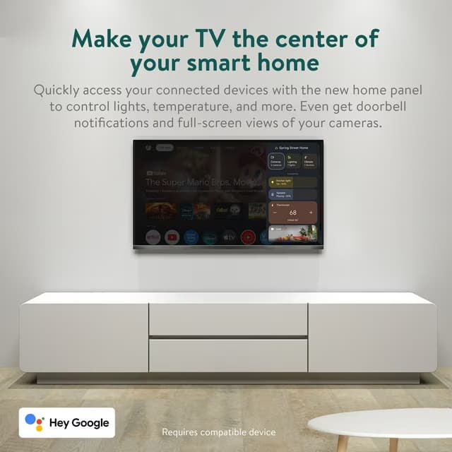 اندروید باکس Onn 4K Streaming Box با Google TV و ریموت صوتی Google Assistant — تصویر ۵