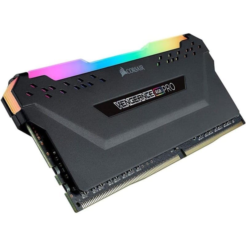 رم کامپیوتر کورسیر تک کاناله Vengeance RGB Pro فرکانس 3200 مگاهرتز DDR4 تایمینگ CL16 حافظه 8 گیگابایت — تصویر ۴