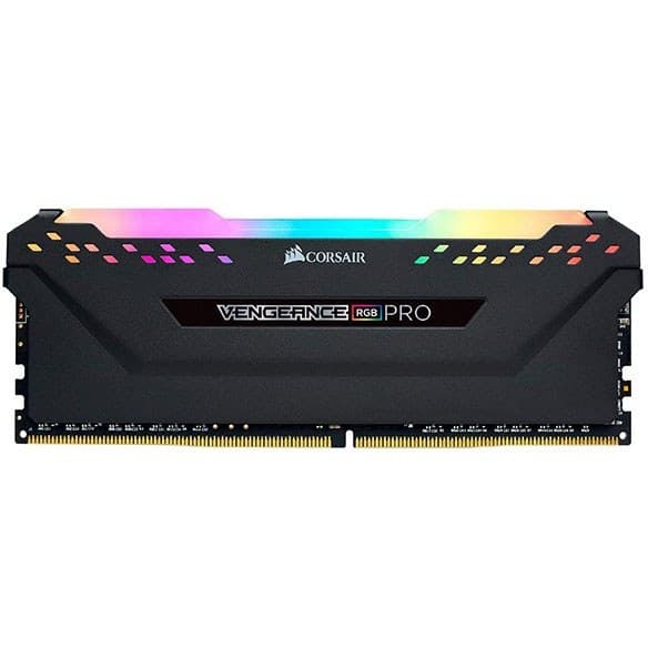 رم کامپیوتر کورسیر تک کاناله Vengeance RGB Pro فرکانس 3200 مگاهرتز DDR4 تایمینگ CL16 حافظه 8 گیگابایت — تصویر ۵
