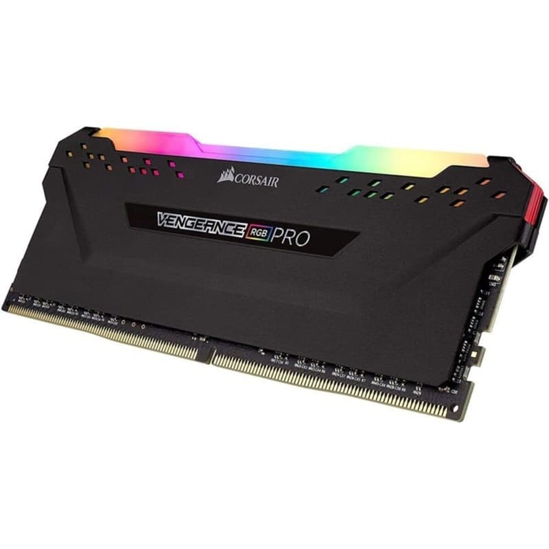 رم کامپیوتر کورسیر تک کاناله Vengeance RGB Pro فرکانس 3200 مگاهرتز DDR4 تایمینگ CL16 حافظه 8 گیگابایت — تصویر ۱۰